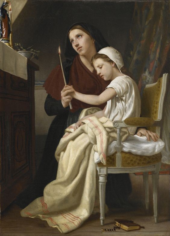 Le voeu by William-Adolphe Bouguereau