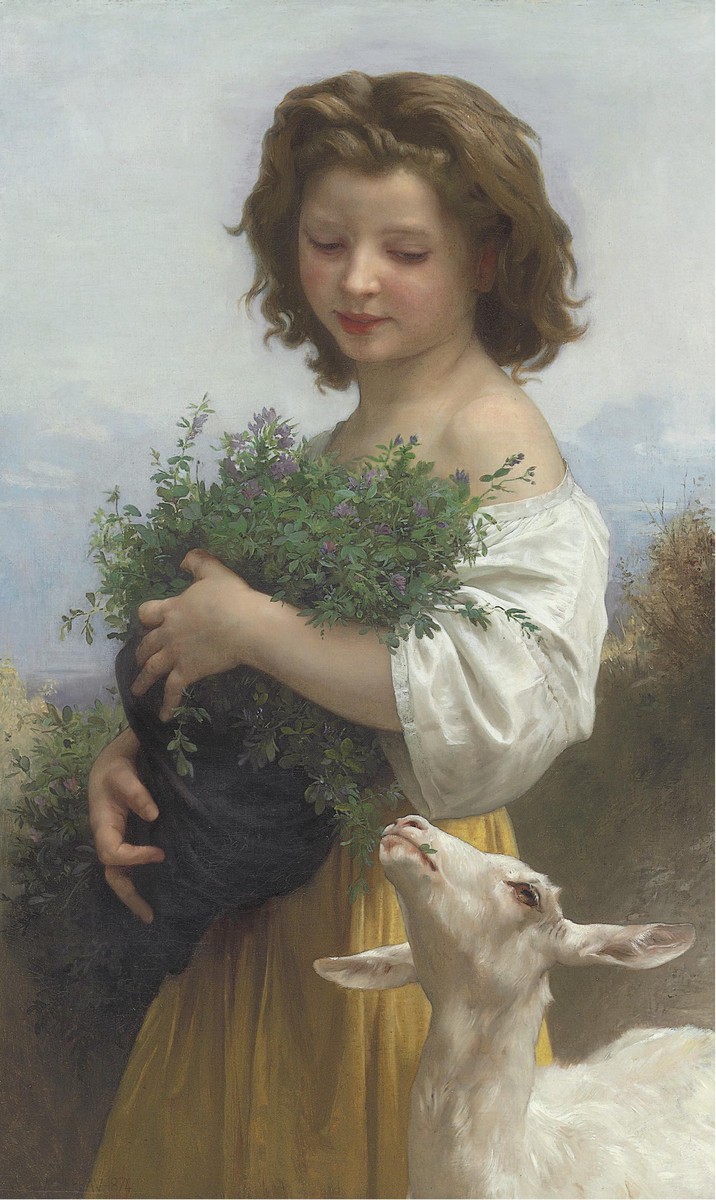 Little Esmeralda by William-Adolphe Bouguereau