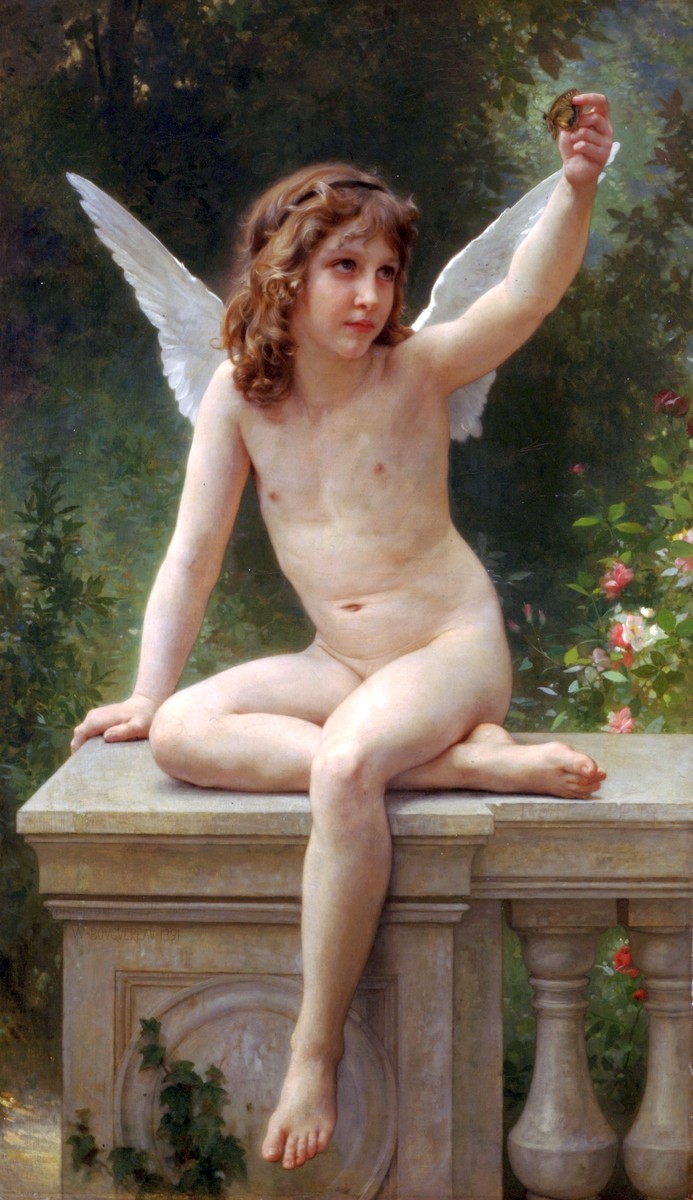 Love on the Look by William-Adolphe Bouguereau