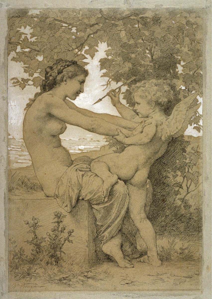 Love`s Resistance by William-Adolphe Bouguereau