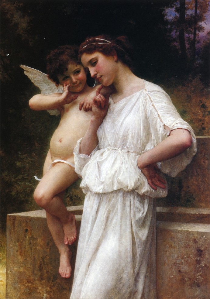 Love`s Scerets by William-Adolphe Bouguereau