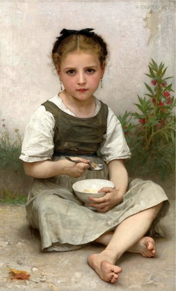 Morning Breakfast by William-Adolphe Bouguereau