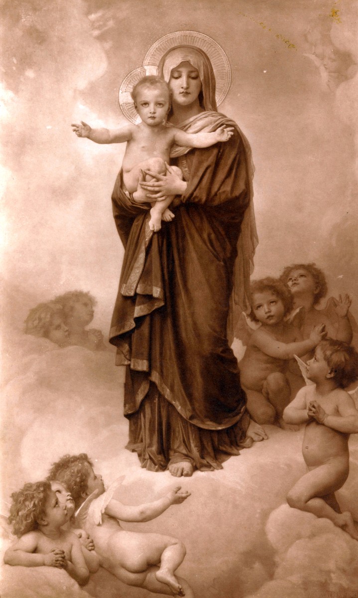 Our Lady of the Angels by William-Adolphe Bouguereau