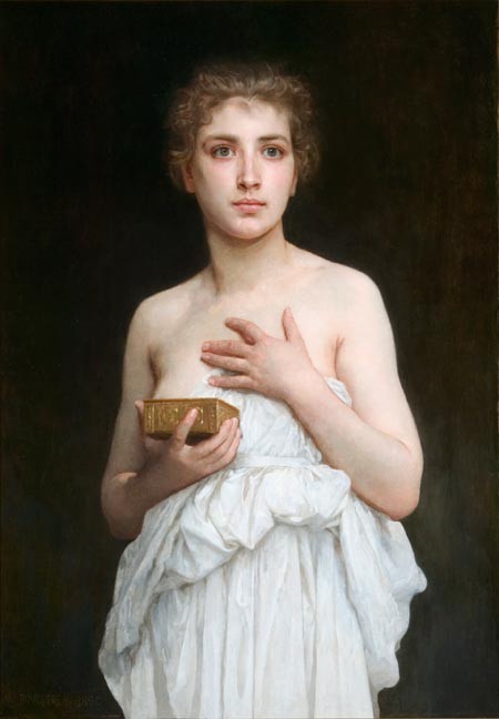Pandora by William-Adolphe Bouguereau