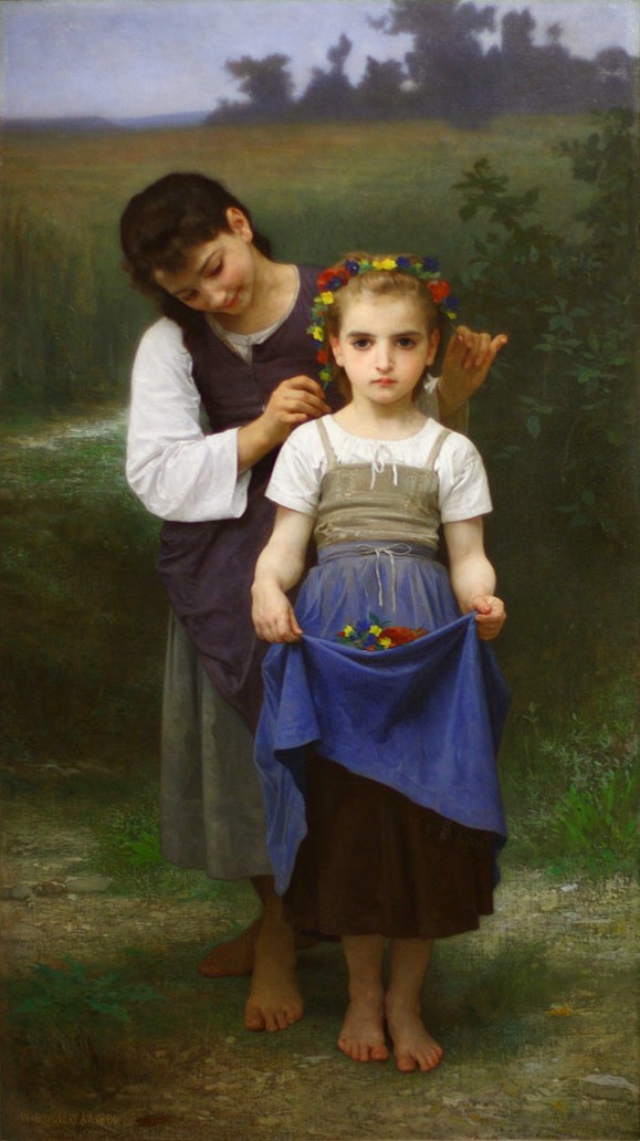 Parure des Champs by William-Adolphe Bouguereau