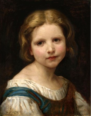 Portrait of a Girl by William-Adolphe Bouguereau