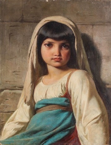 Portrait of a Young Girl by William-Adolphe Bouguereau