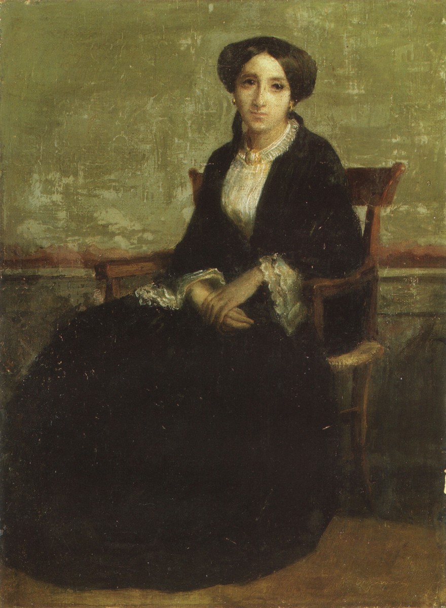 Portrait of Genevieve Celine by William-Adolphe Bouguereau