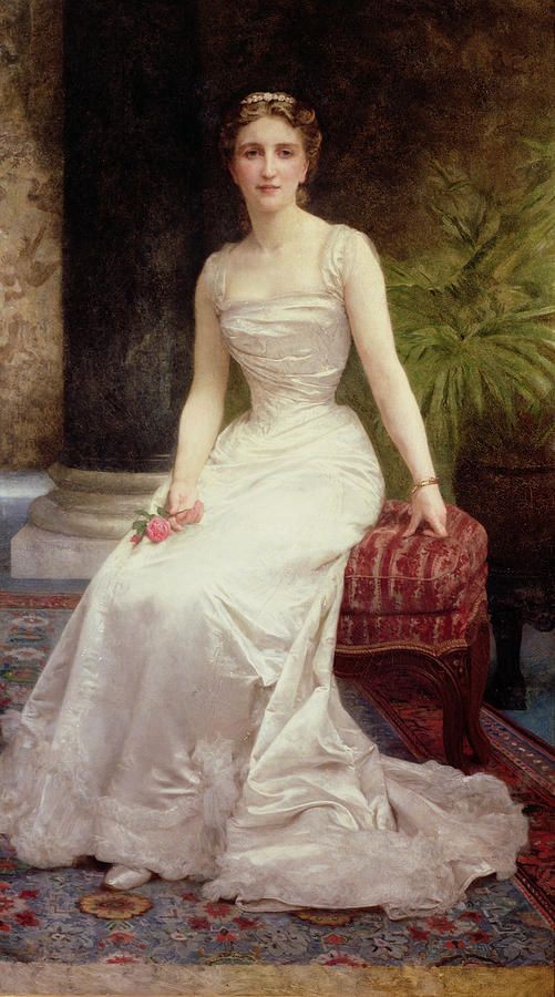 Portrait of Madame Olry Roederer by William-Adolphe Bouguereau