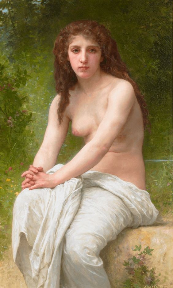 Reflection by William-Adolphe Bouguereau
