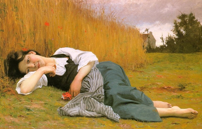 Rest in Harvest by William-Adolphe Bouguereau