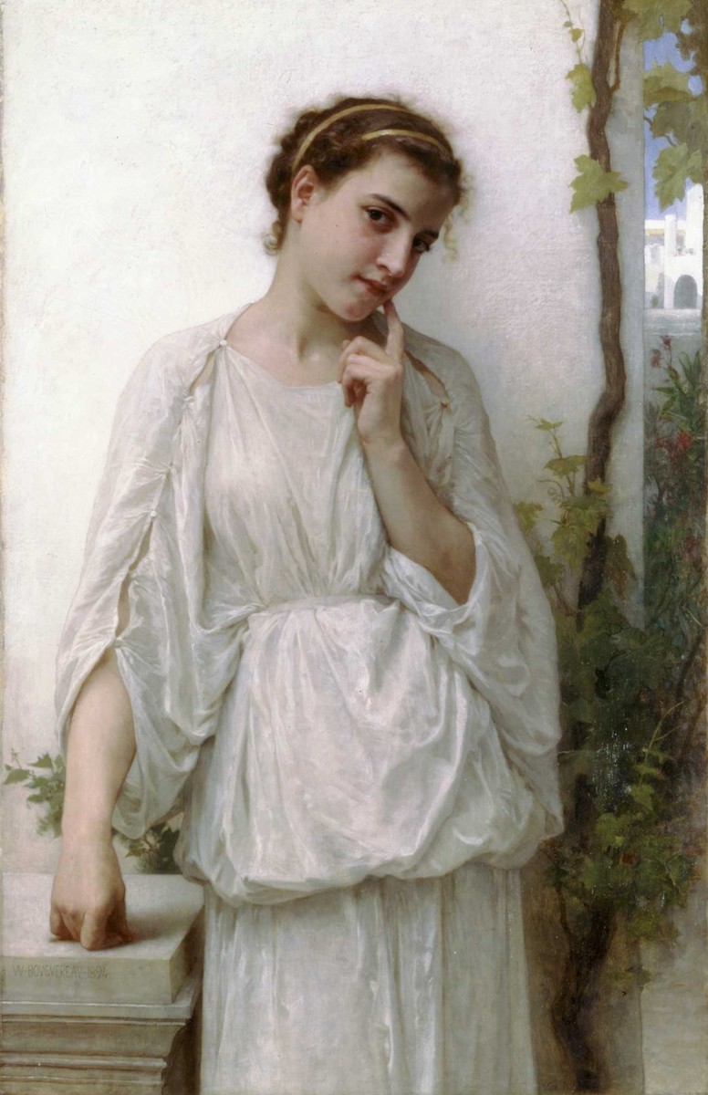 Reverie by William-Adolphe Bouguereau