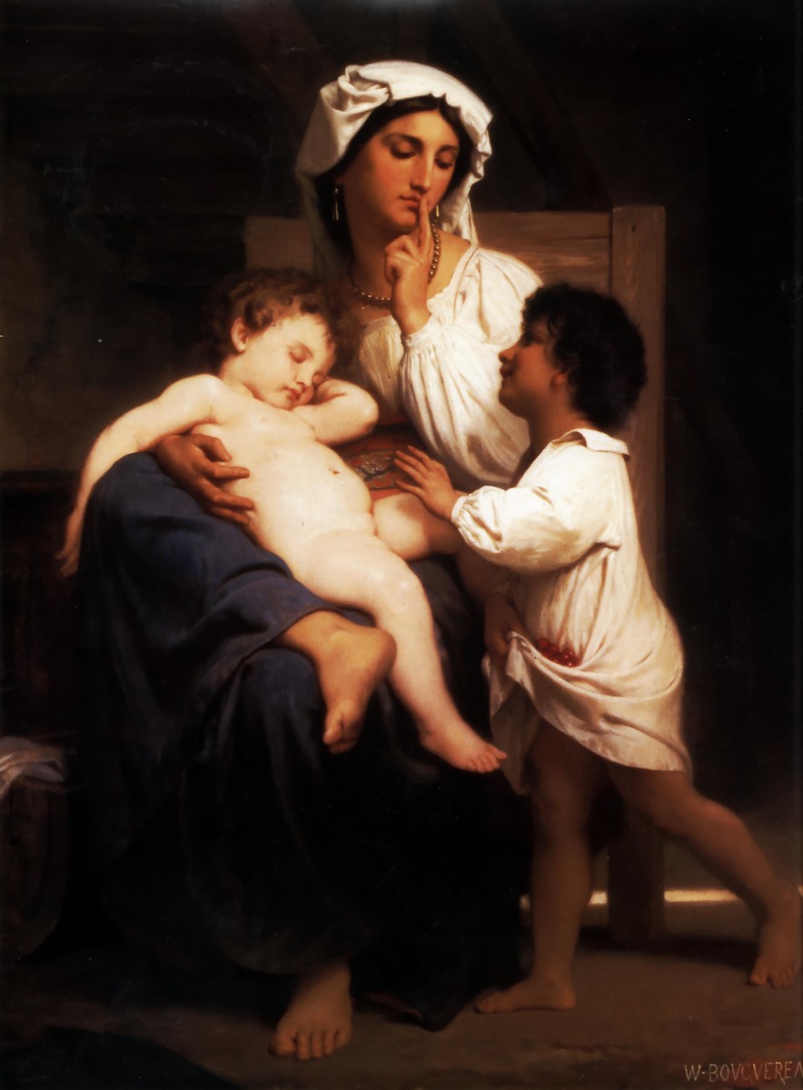 Sleep by William-Adolphe Bouguereau