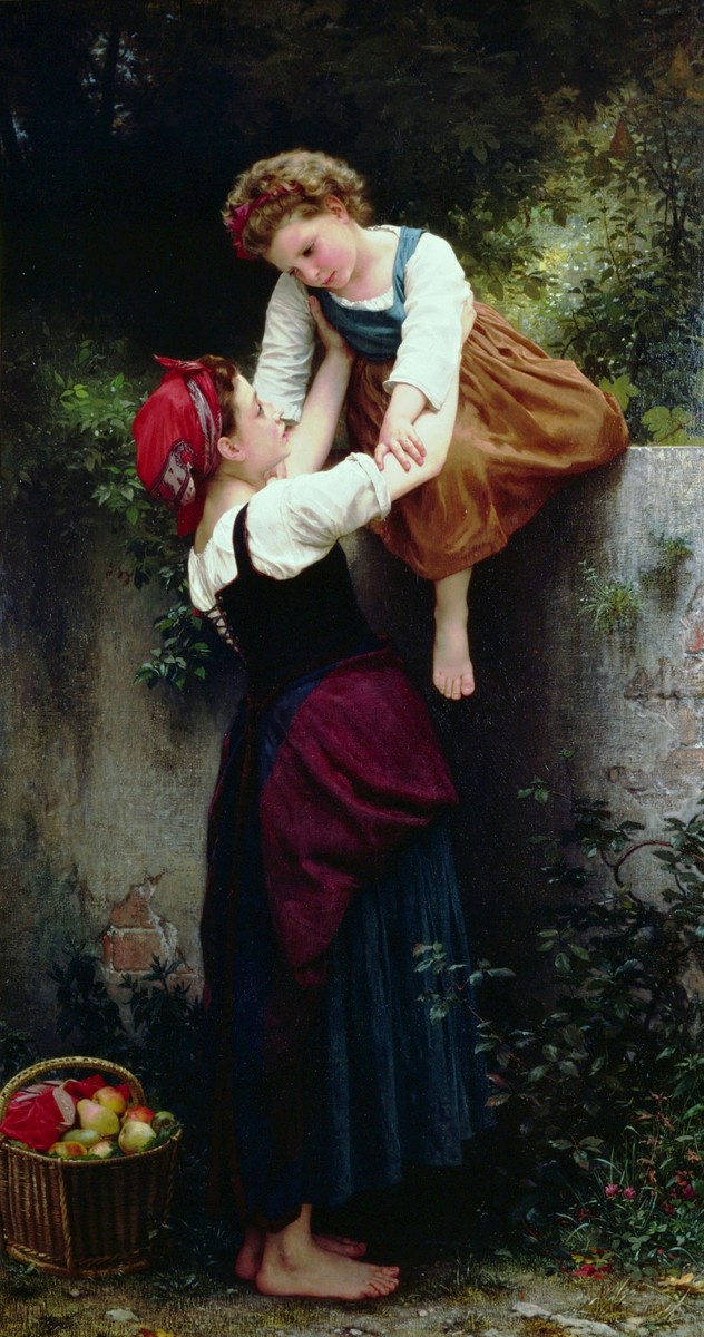 Small marauding by William-Adolphe Bouguereau