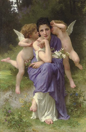 Songs of Spring by William-Adolphe Bouguereau