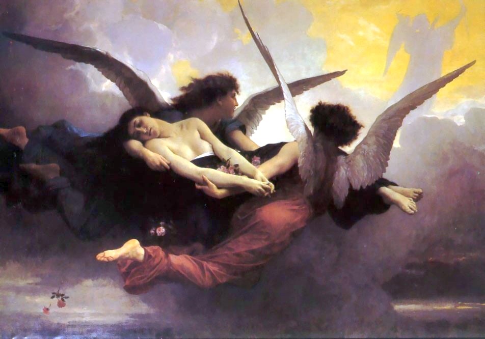 Soul Carried to Heaven by William-Adolphe Bouguereau