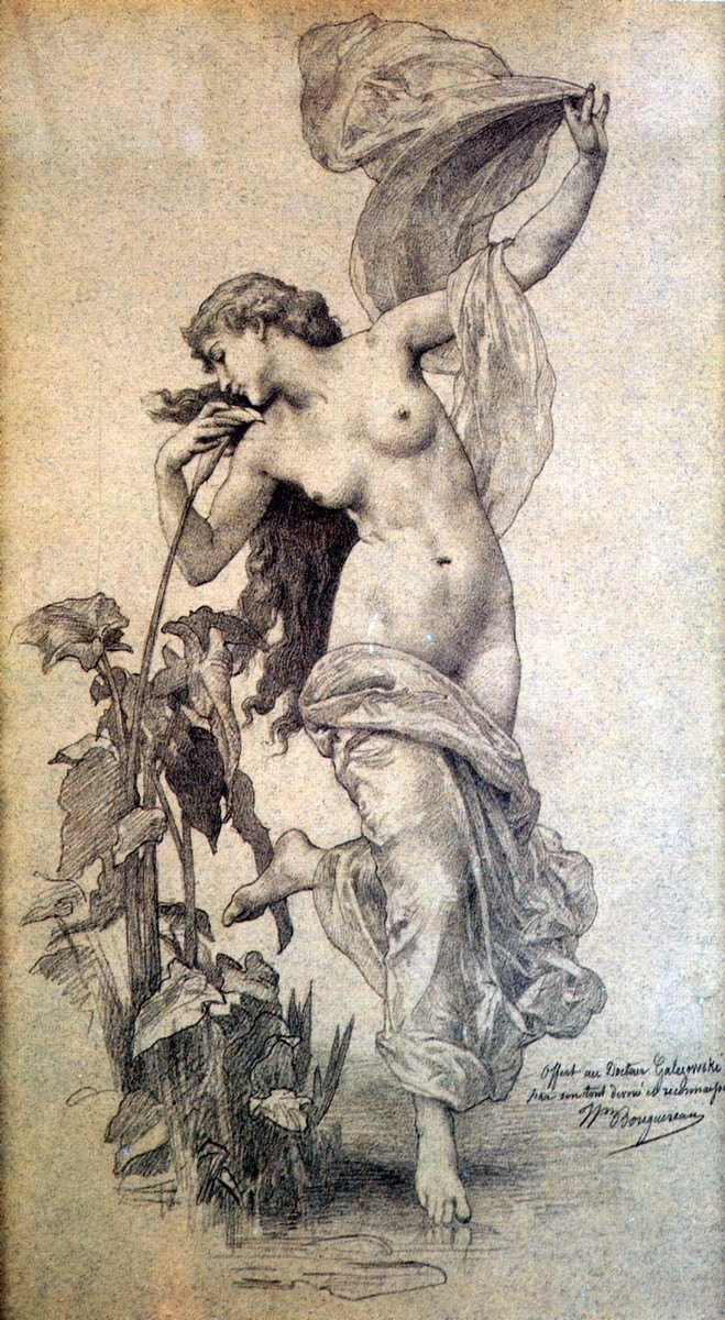 The aurora by William-Adolphe Bouguereau