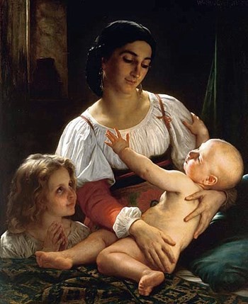 The Awakening by William-Adolphe Bouguereau
