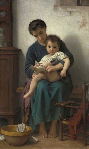 The Big Sister by William-Adolphe Bouguereau