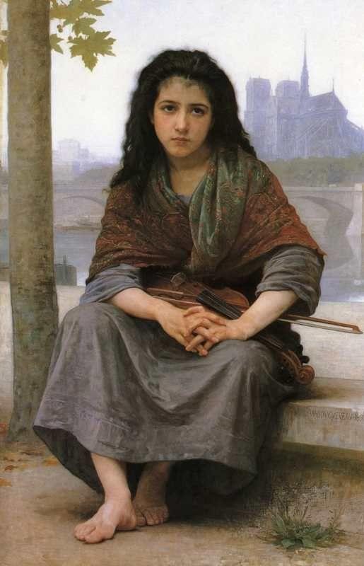 The Bohemian by William-Adolphe Bouguereau