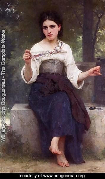 The Dressmaker by William-Adolphe Bouguereau
