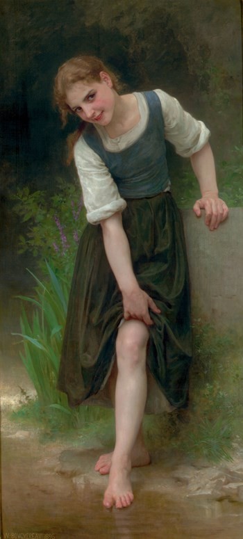 The Ford by William-Adolphe Bouguereau