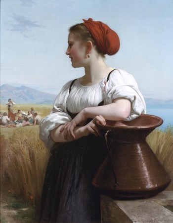 The Harvester by William-Adolphe Bouguereau