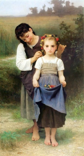 The Jewel of the Fields by William-Adolphe Bouguereau