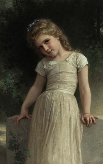 The Mischievous One by William-Adolphe Bouguereau