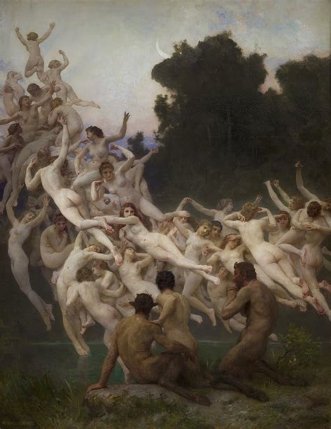 The Oreads by William-Adolphe Bouguereau