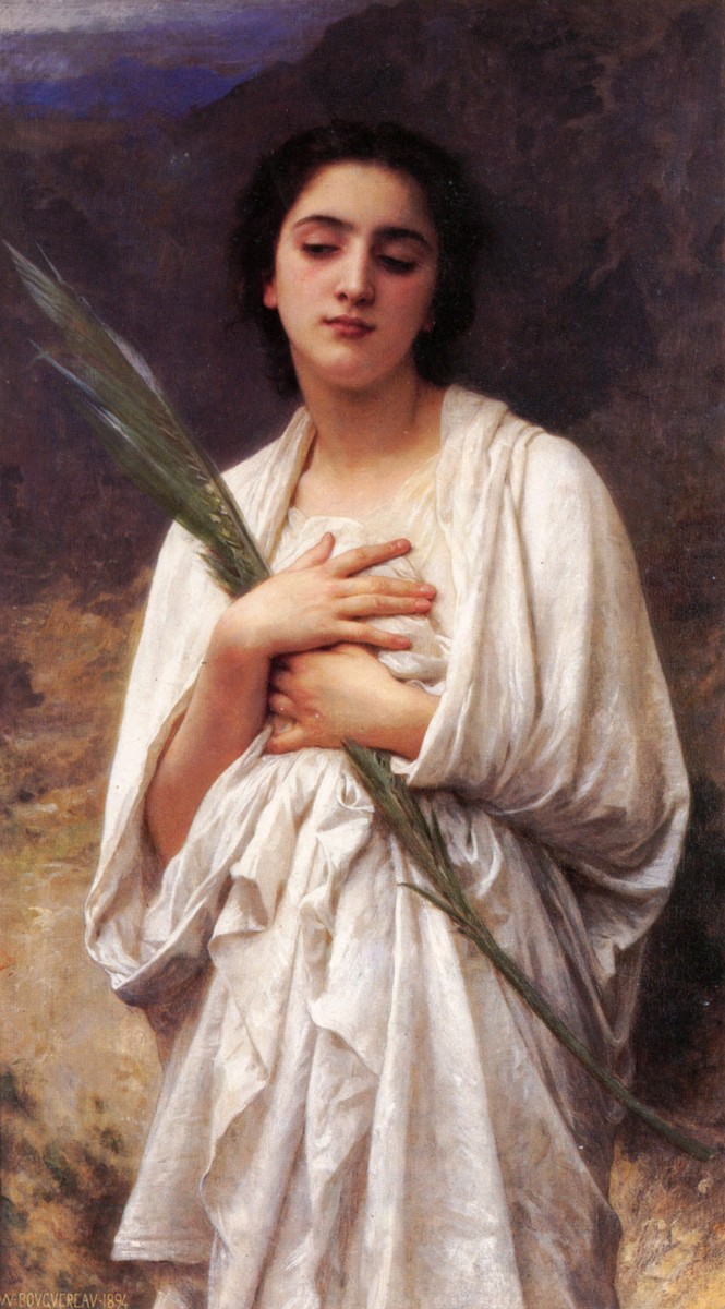 The Palm Leaf by William-Adolphe Bouguereau