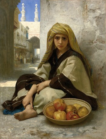 The Pomegranate Seller by William-Adolphe Bouguereau