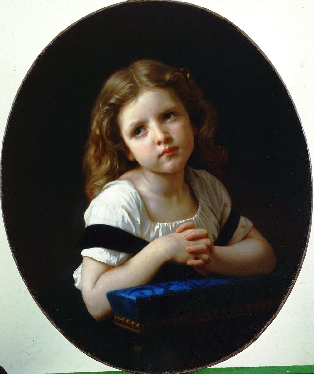 The Prayer by William-Adolphe Bouguereau