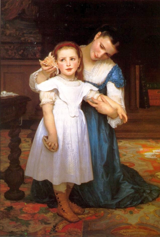 The Shell by William-Adolphe Bouguereau