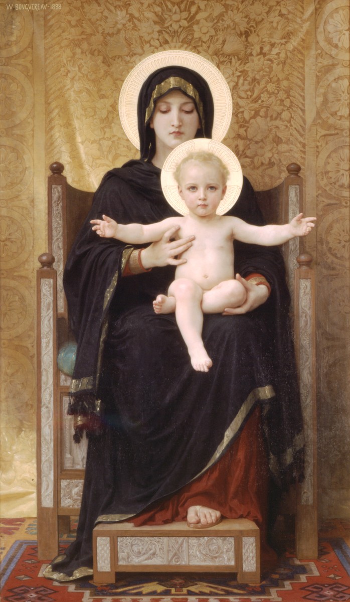 Virgin and Child by William-Adolphe Bouguereau