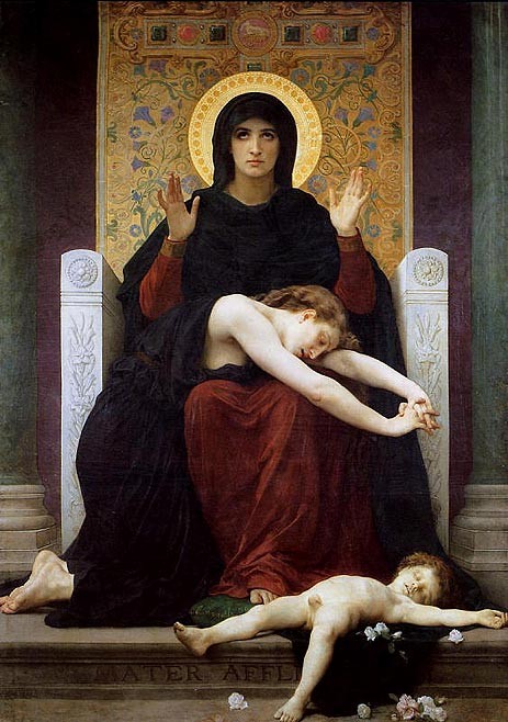 Virgin Comforter by William-Adolphe Bouguereau