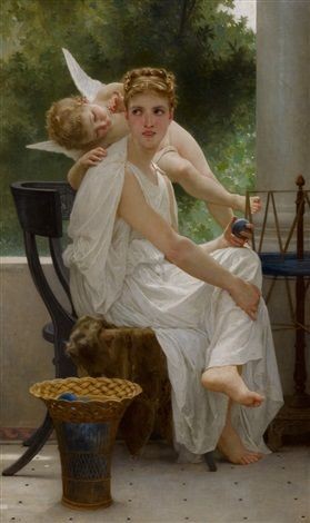 Work Interrupted by William-Adolphe Bouguereau