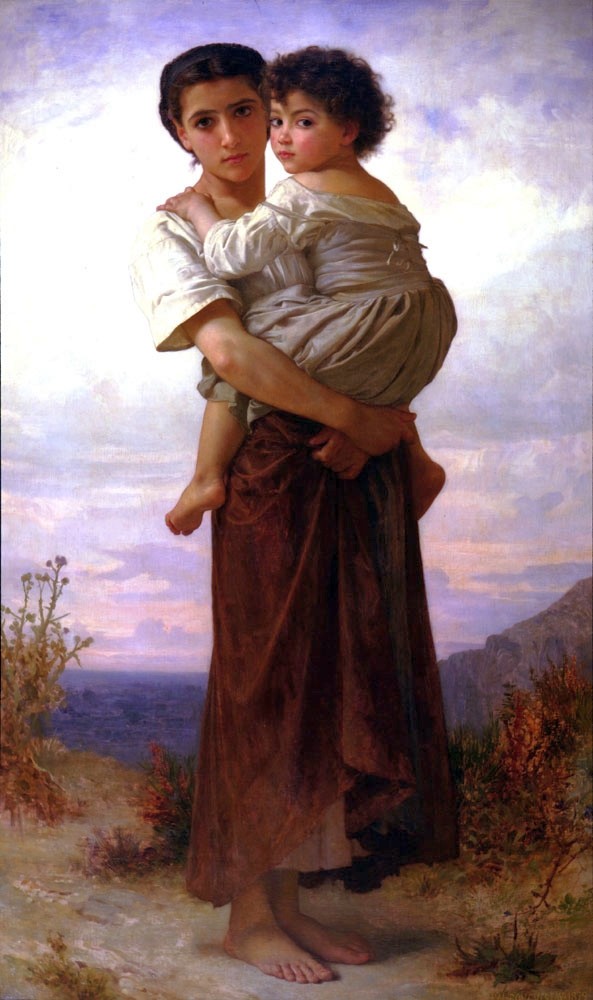 Young Bohemians by William-Adolphe Bouguereau