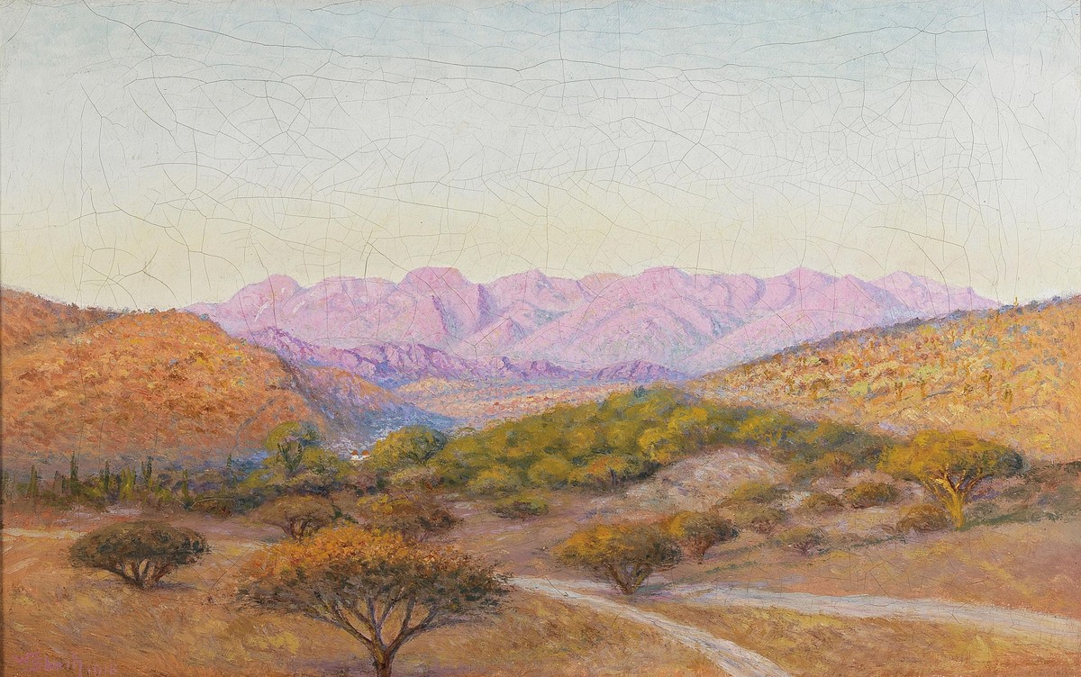 A View of Klein Windhoek by Willy Schlobach