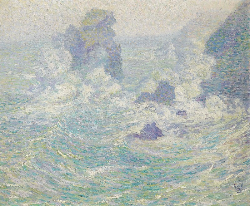 Seascape by Willy Schlobach