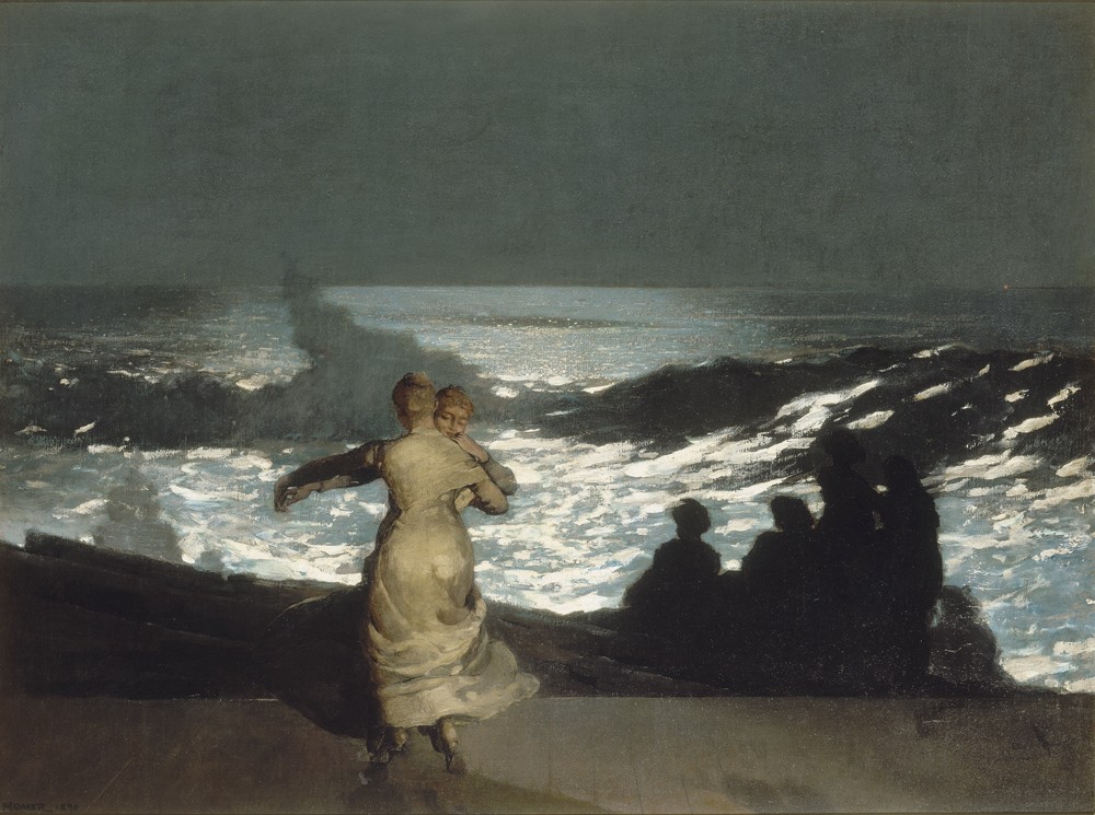 Summer Night by Winslow Homer