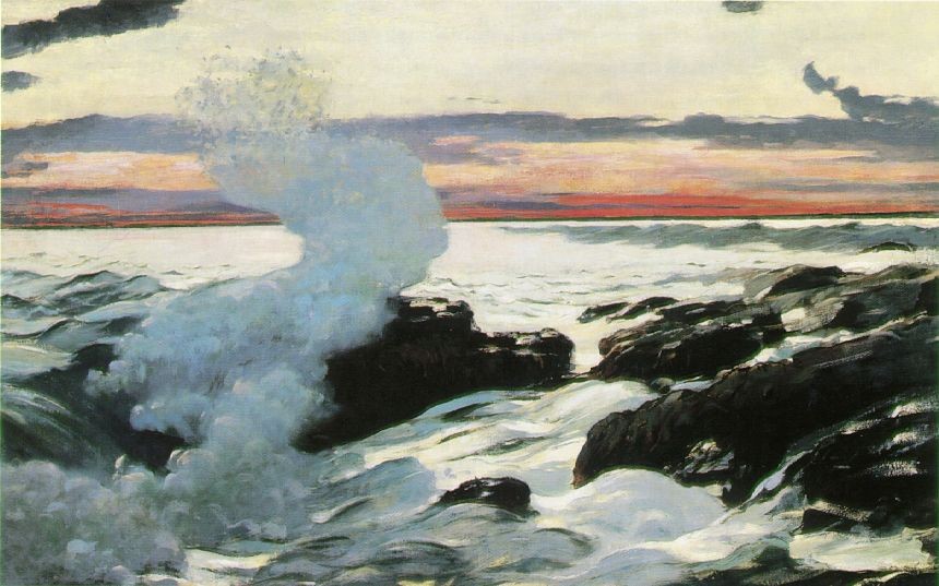 West Point, Prout's Neck by Winslow Homer