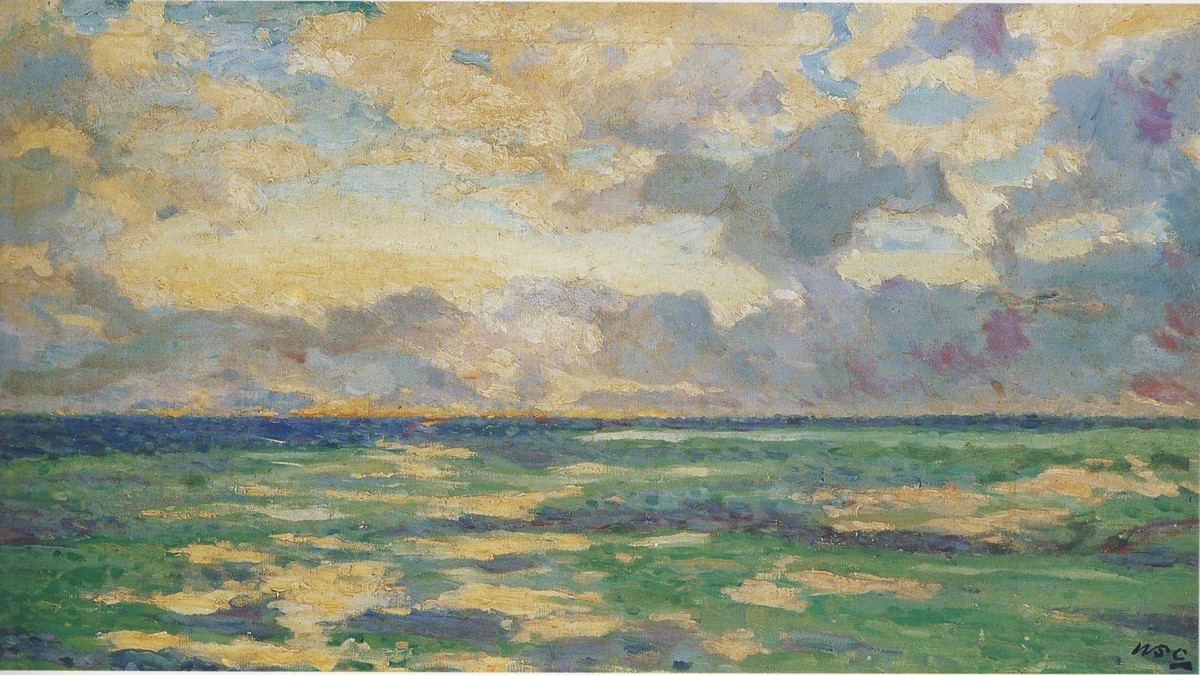 Daybreak at Cassis by Winston Churchill