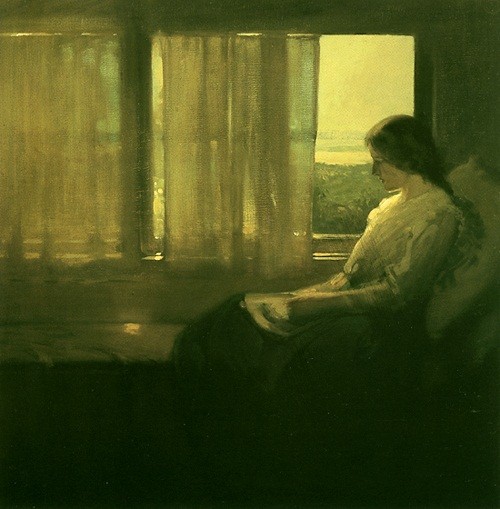 Afternoon in Piedmont (Elsie Whitaker Martinez) by Xavier Martinez
