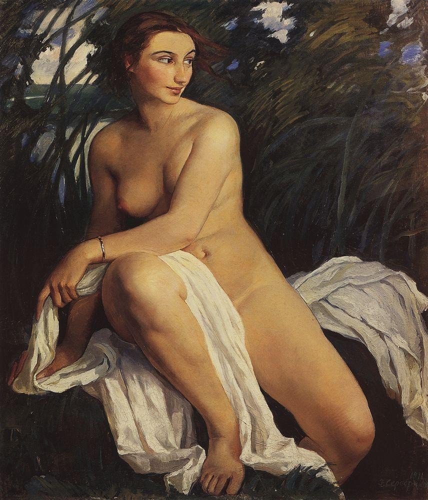 Bather by Zinaida Serebriakova