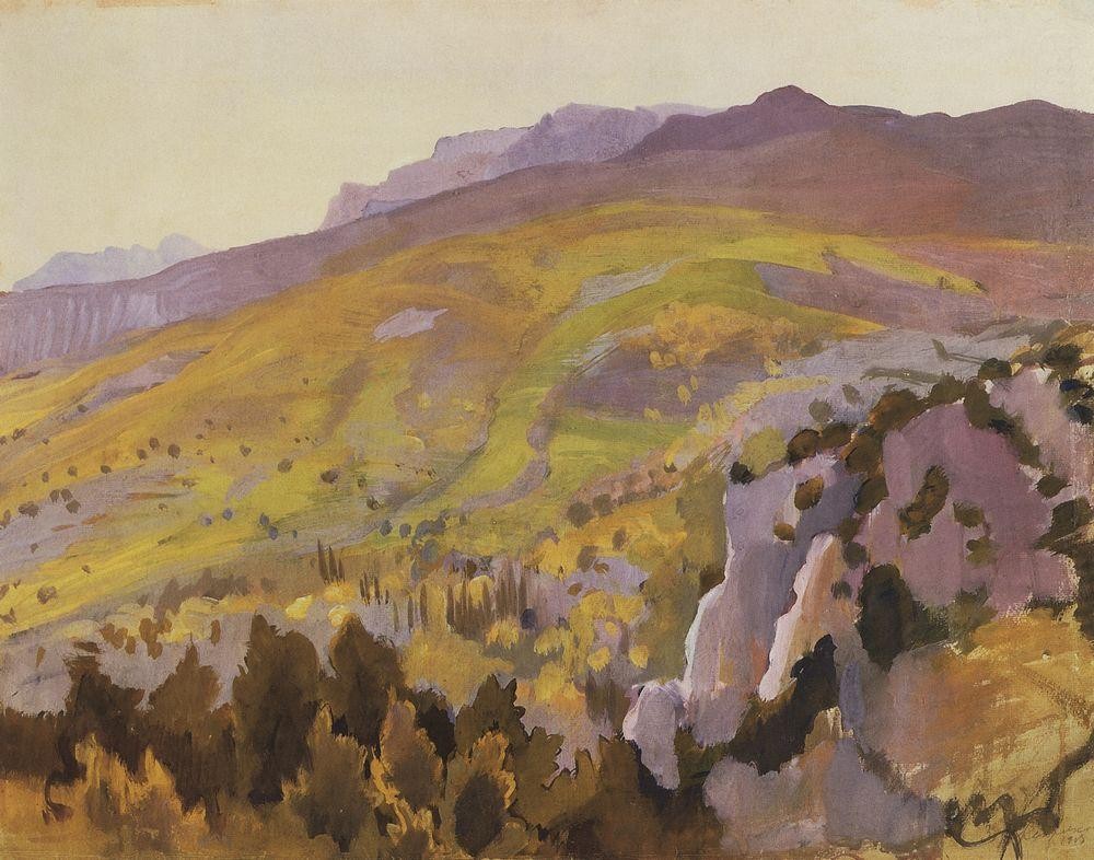 Landscape by Zinaida Serebriakova