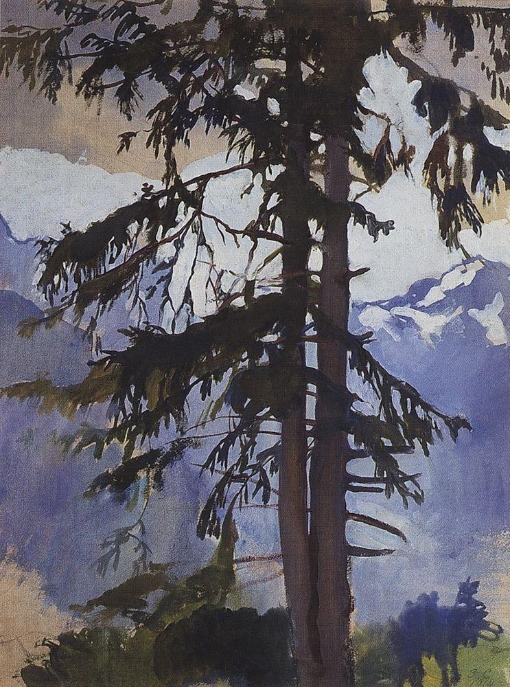 Spruce by Zinaida Serebriakova
