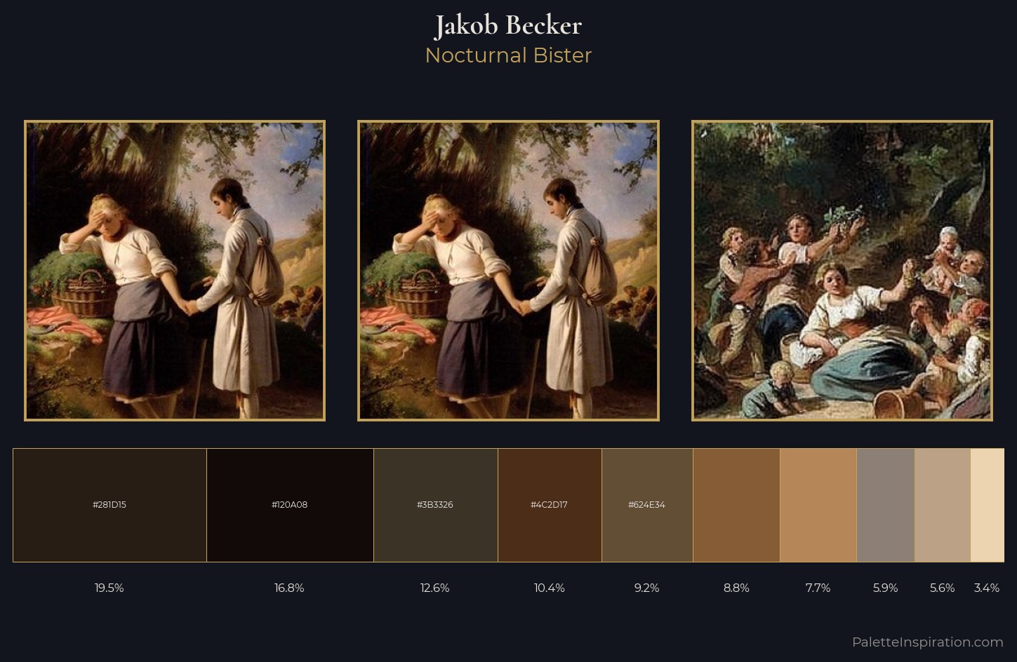 Jakob Becker Palette 5 — Nocturnal Bister