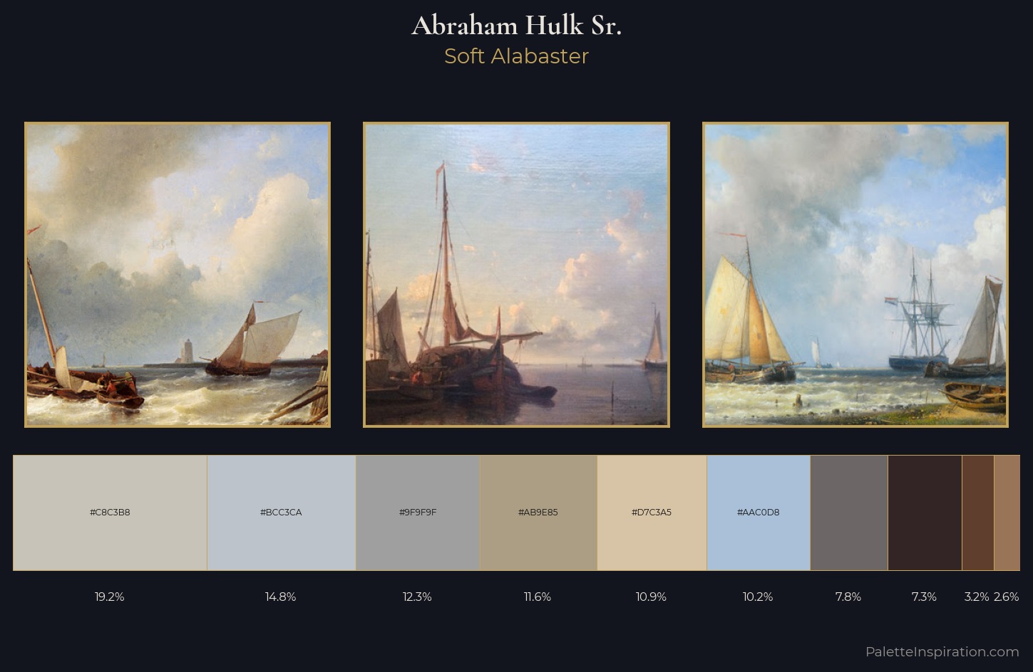 Abraham Hulk Sr. Palette 1 — Soft Alabaster