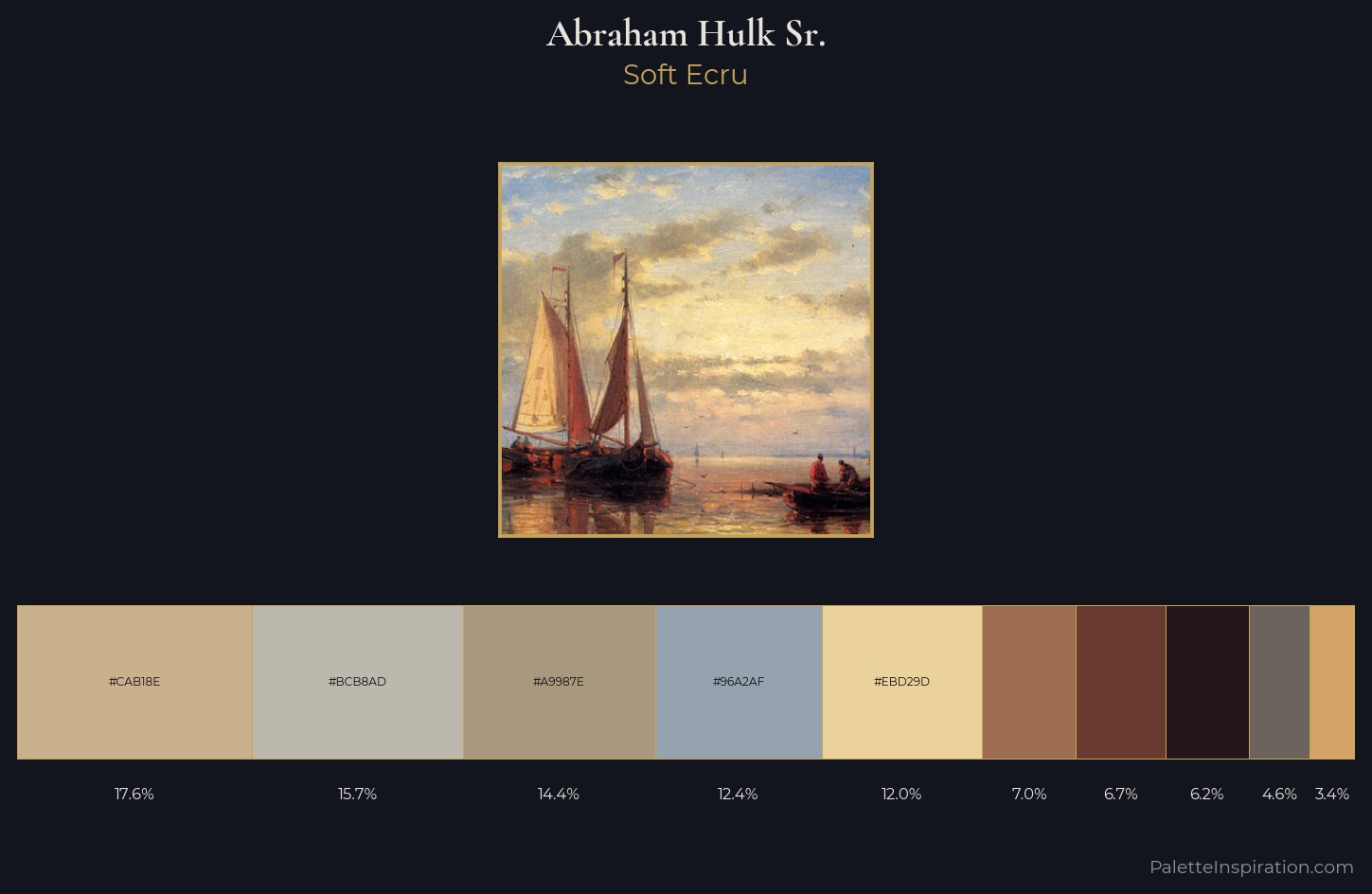 Abraham Hulk Sr. Palette 2 — Soft Ecru